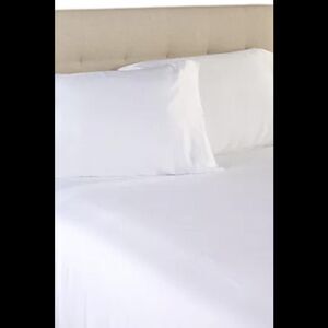 Home Reflections Rayon from Bamboo Sheet Set White